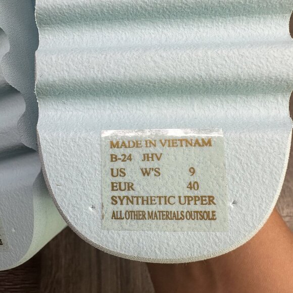 REEF Vista Hi Energy Women's size 9 Light Blue Cushion Comfort Sandals - Picture 8 of 8